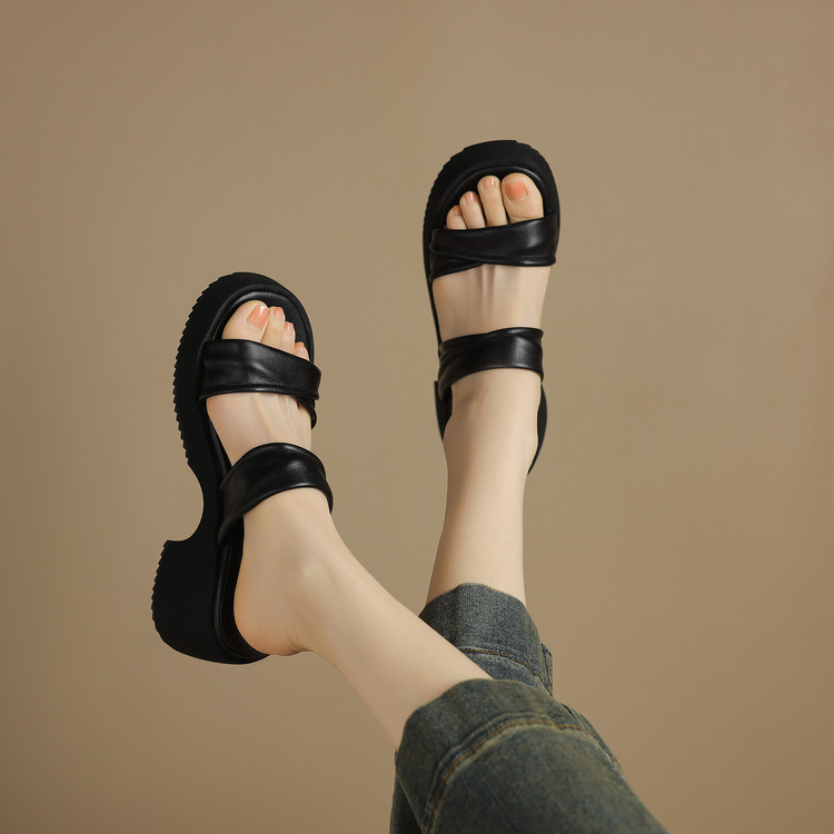 Elegant Open Toe High Heel Sandals for Women - Image 5